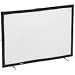 Dalite Mini-fold Table Top Screen 21 X 30 Inch Da-mat Complete With Vinyl Case - Dalite 40465
