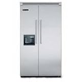 Viking 42 in Professional Series Side by Side Refrigerator w/ Ice and Water Dispenser - VCSB423D/VCS