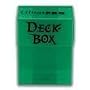 Ultra Pro Deck Box (Green) Includes 50 Pack of Standard Size Deck Protector Sleeves