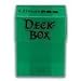 Sporting Goods : Ultra Pro Deck Box (Green) Includes 50 Pack of Standard Size Deck Protector Sleeves - Great for YuGiOh!, Magic the Gathering or World of Warcraft Trading Card Games
