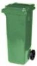 Outdoor Living : Wheelie Bin - Green - 140L - Free Delivery