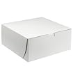 BAKERY BOX 10X10X5.5 WHI 100 Best Prices