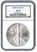 Uncirculated Silver Eagle 2008