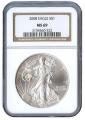 Uncirculated Silver Eagle 2008