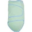 The Miracle Blanket Swaddler formerly known as the Amazing Miracle Blanket - Green w/ Blue Trim