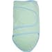 The Miracle Blanket Swaddler formerly known as the Amazing Miracle Blanket - Green w/ Blue Trim