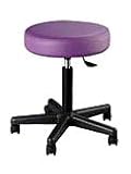 Earthlite Pneumatic Rolling Massage Stool (Amethyst)