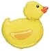IT'S A GIRL RUBBER DUCKY BABY SHOWER Balloons Decorations Supplies Duck