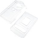 PCMICROSTORE Branded Nokia N75 Snap-On Translucent Clear Case Cover