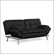 Lifestyle Solutions Quadro Matrix in Black Bonded Leather