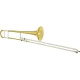 Bach 16 Stradivarius Series Trombone, Lacquer Gold Brass Bell Lightweight Slide