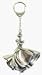 Cinderella Disney Pewter Double Sided Key Chain Keychain