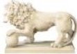 Lion Statues With Ball 17H Indoor / Garden Decor
