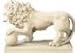 Lion Statues With Ball 17H Indoor / Garden Decor