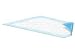 Blue Disposable Underpads (Chux), Large Size 23 x 36, Case/100 (4 bags of 25)