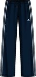  : adidas Trainingshose Kinder, navy/wei&szlig;