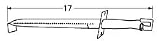 Vermont Castings Gas Grill Pipe Burner, MCM 13001