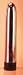 Slim-line Vibrator - Chrome - Silver