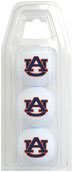 Auburn Tigers Of) Ncaa 15 Golf Ball Pack