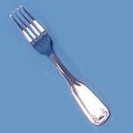 Next Day Gourmet Shell Heavy Weight Dinner Forks, 1 Dozen