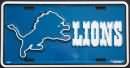 Detroit Lions License Plate