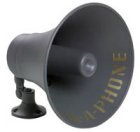 Talk A Phone Intercom Sub-Station: Indoor/Outdoor 50W Horn Sub-Station w/ Mounting Bracket
