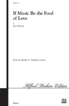 Alfred Publishing 00-VEI1103 If Music Be the Food of Love