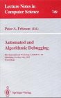 Automated and Algorithmic Debugging