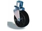 53601 DrawTite Economy Trailer Tongue Jack Caster with a 6-inch Wheel, Pin and Clip Included for Part 53531