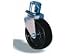 53601 DrawTite Economy Trailer Tongue Jack Caster with a 6-inch Wheel, Pin and Clip Included for Part 53531