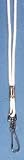 Set of 12 Economy Lanyard - White