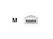 Belkin - Network connector - RJ-45 (M) - ( CAT 5 ) (pack of 50 )