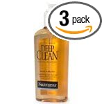Neutrogena Deep Clean Facial Cleanser for Normal to Oily Skin, 6.7-Ounce Pump Bottles (Pack of 3)