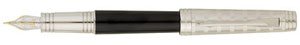 Parker Premier Deluxe Black ST Fountain Pen Medium - 1759930
