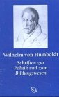 Schriften zur Politik und zum Bildungswesen