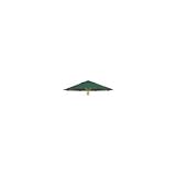 10 Foot Teak Market Umbrella - Forrest Green Canopy - Furniture For Your Patio and Garden!