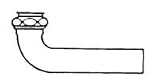 Waste Drain Tube, 1 1/2 x 15