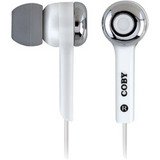 COBY ELECTRONICS CORP CVE31 COBY IPOD HIFI STEREO EARPHONES