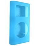 Kroo Apple iPod Mini (2GB, 4GB, 6GB) MP3 Silicone Skin Case + 12v Rapid Car Charger ~ Available in Blue, Green, Pink, Purple