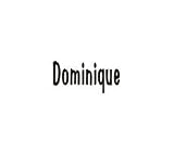 Clearly Charming Name Dominique Stainless Steel Text Numbers Types Italian Charm Link