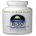 Source Naturals Vit B-50 Complex Yeast Free 50mg 250 tabs