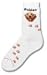For Bare Feet Golden Retriever Dog Socks (1 Pair) - Paw Print (Adult Size)