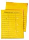 Universal UNV63570 10 in. x 13 in. 2-Sided 3-Column Format #97 Deluxe Interoffice Press and Seal Envelopes - Brown Kraft (100/Box)