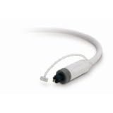 Belkin Blue Series Pure Av Digital Optical Audio Cable with Mini-Toslink Adapter (White) 1.8mtr