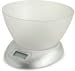 Escali 136B Plena Kitchen Scale with Bowl, 13 Lb / 6 Kg