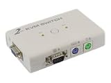 Sedna KVM 2-Port PS2 Switch mit Kabel