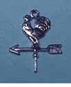 Rooster Weathervane Charm