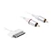 DELOCK 3G Kabel > 2x Audio Cinch 1m