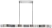 Access 62316-BS-FST Titanium 4 Light Semi-Flush Or Pendant Fixture Brushed Steel