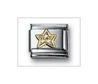 Star Clear Classic CZ, Italian Charm by Nomination Charms